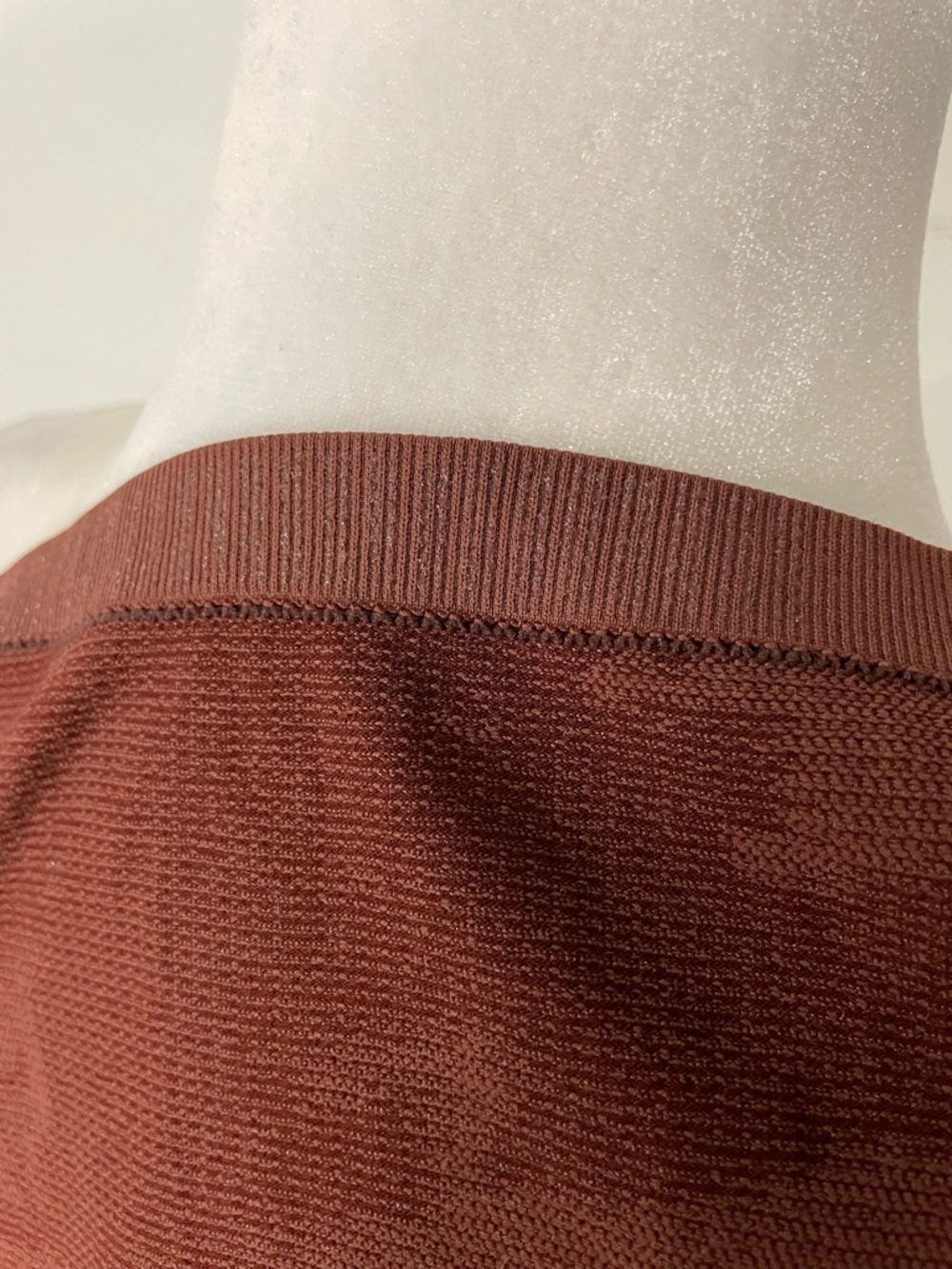 Athleta Ribbed Longline Tank - Deep Rust - Picture 4 of 4